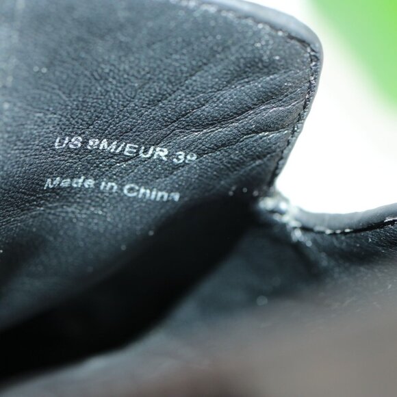 Vince Womens Sanders Loafer Size 8 Black Patent Sporty Platform Slip On Shoe - Picture 12 of 12